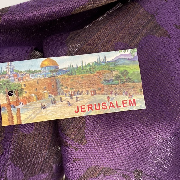 JERUSALEM Cashmere Scarf - Picture 4 of 4